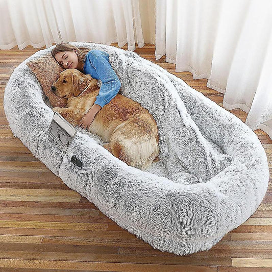 Large Human Dog Bed 72"x48"x10" Human-Sized