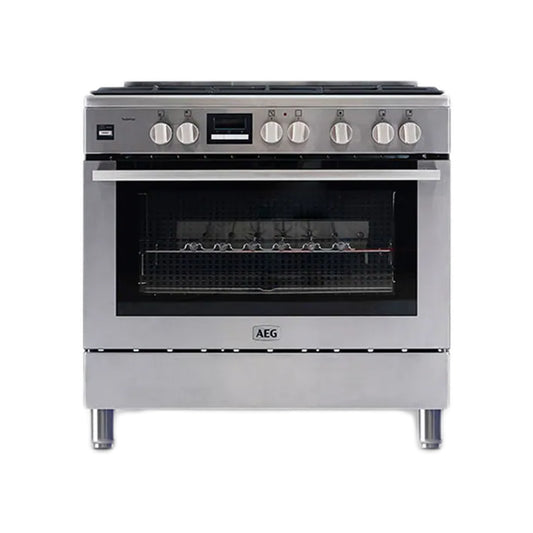 AEG 90CM 7000 SERIES 5 BUR GAS STOVE WITH 116L ELECTRIC OVEN