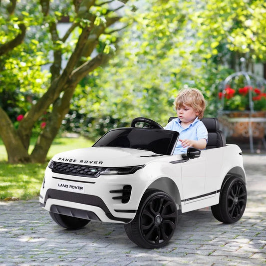 New Range Rover Evoque Coupè Kids Ride On Car - White